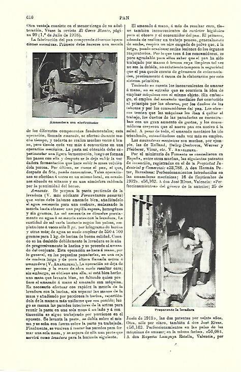 LAMINA ESPASA 39764: Amasadera y preparando la levadura para pan