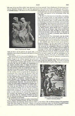 LAMINA ESPASA 39760: Pan y Psique y Pan y Diana