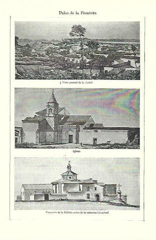 LAMINA ESPASA 39742: Iglesia y Convento de la Rabida en Palos de la Frontera