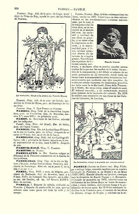 LAMINA ESPASA 39746: La madrecita, dibujo de Pamela Blanco