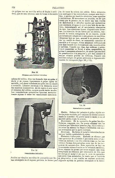 LAMINA ESPASA 39649: Remachadoras hidraulica