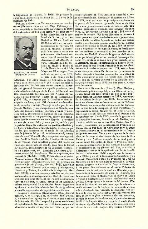 LAMINA ESPASA 39635: Francisco J. de Palacio 