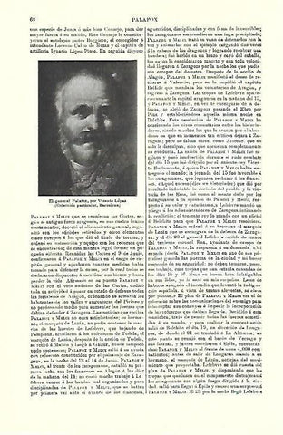 LAMINA ESPASA 39642: El general Palafox, por Vicente Lopez
