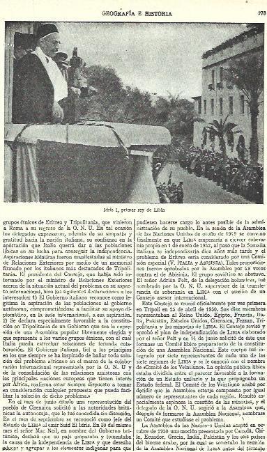 LAMINA ESPASA 39308: Idris I de Libia