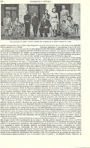 LAMINA ESPASA 39307: El emperador Hirohito de Japon y su familia