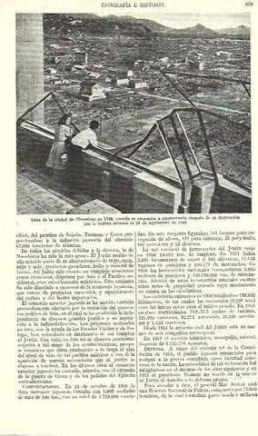 LAMINA ESPASA 39306: Hiroshima en 1949