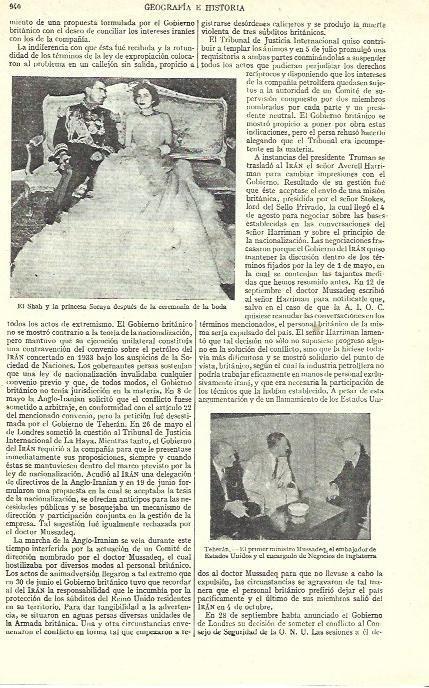 LAMINA ESPASA 39304: El Sha de Persia y Soraya