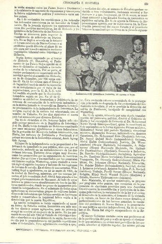 LAMINA ESPASA 39302: El presidente Surkano de Indonesia con su familia