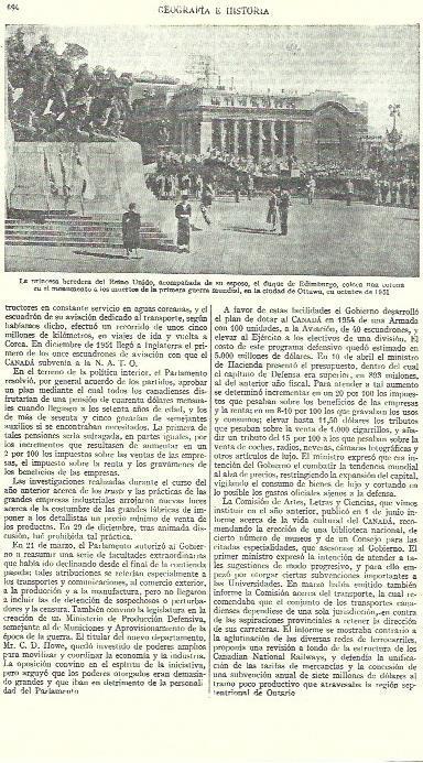 LAMINA ESPASA 39293: La princesa Isabel de Inglaterra en Ottawa en 1951