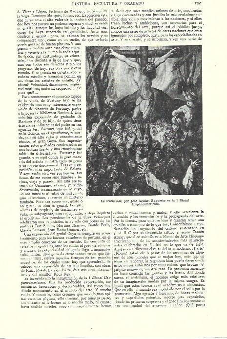 LAMINA ESPASA 39342: La crucifixion, por Jose Agujar