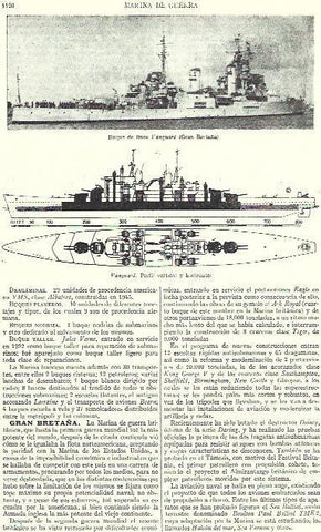 LAMINA ESPASA 39330: Buque de linea Vanguara