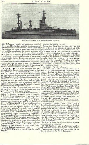LAMINA ESPASA 39317: El acorazado Moreno de Argentina