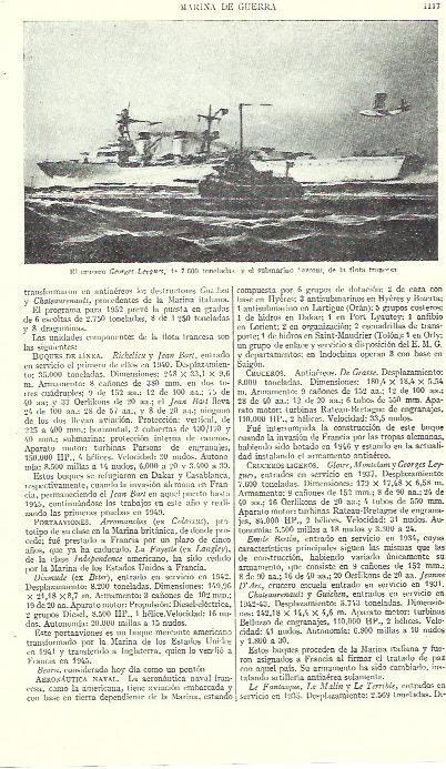 LAMINA ESPASA 39329: El Georges Leygues
