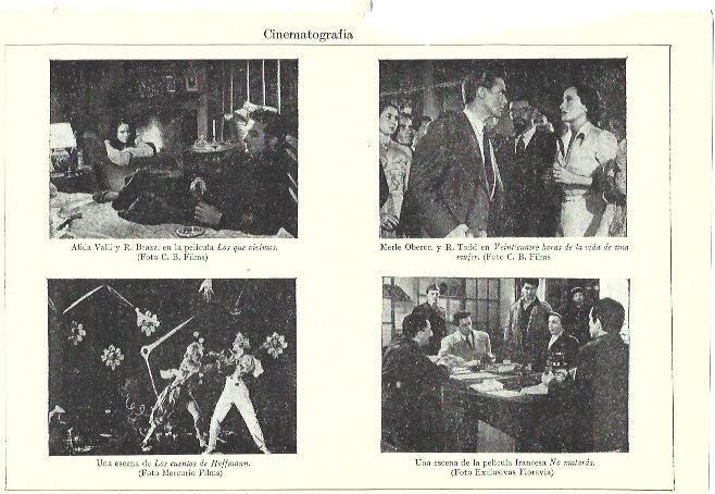 LAMINA ESPASA 39230: Escenas de peliculas de 1950