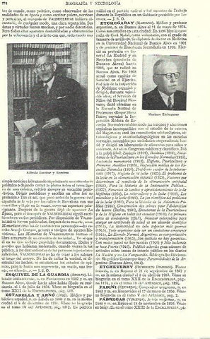 LAMINA ESPASA 39215: Alfredo Escobar y Mariano Echegaray