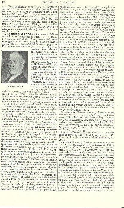 LAMINA ESPASA 39218: Alejandro Lerroux