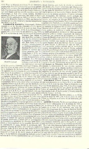LAMINA ESPASA 39218: Alejandro Lerroux