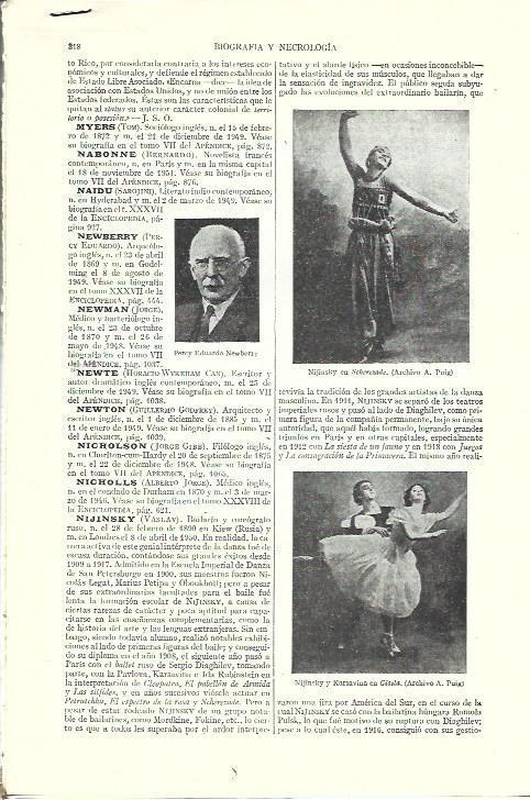 LAMINA ESPASA 39222: Vaslay Nijinsky