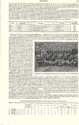 LAMINA ESPASA 39263: El FC Barcelona en 1952