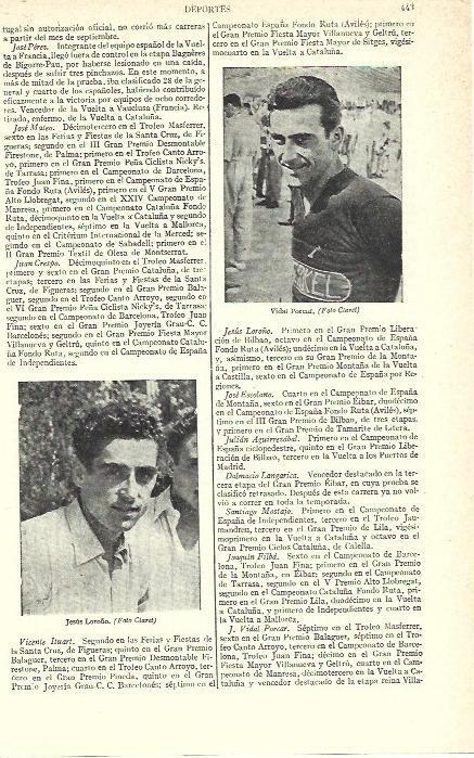 LAMINA ESPASA 39259: Jesus Loroño y Vidal Porcar
