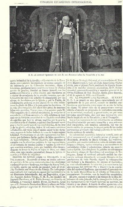 LAMINA ESPASA 39249: El Cardenal Spellman