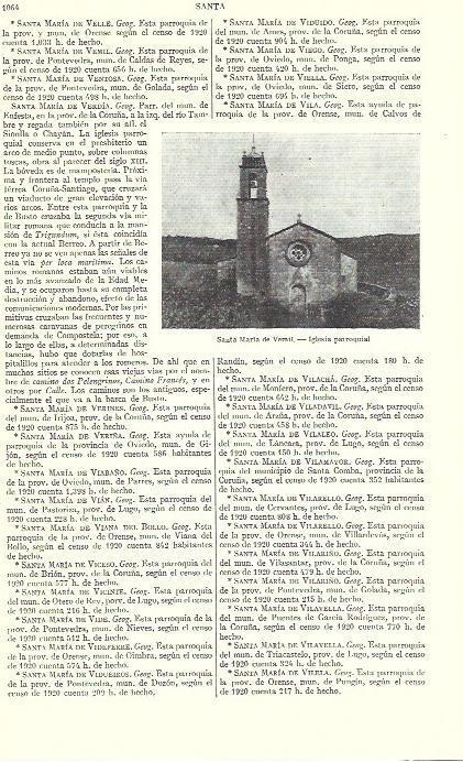 LAMINA ESPASA 39446: Iglesia de Santa Maria de Vemil