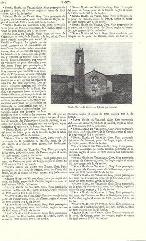 LAMINA ESPASA 39446: Iglesia de Santa Maria de Vemil