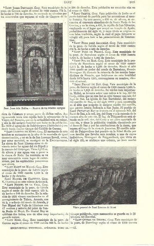 LAMINA ESPASA 39444: Retablo en Sant Joan dels Balbs