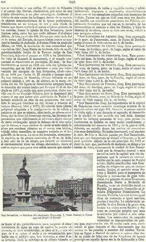 LAMINA ESPASA 39438: Estatua del almirante Oquendo en San Sebastian