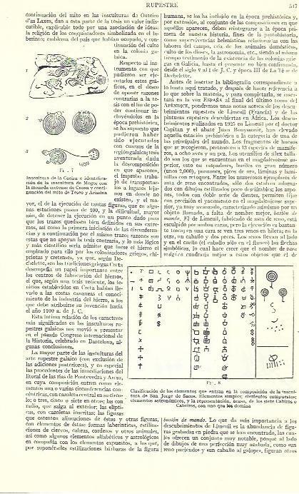 LAMINA ESPASA 39421: Clasificacion de los elementos de la piedra de San Jorge de Sacos