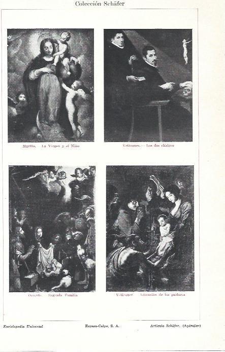 LAMINA ESPASA 39456: Colección Schafer con obras de Murillo, Velazquez y Orrente