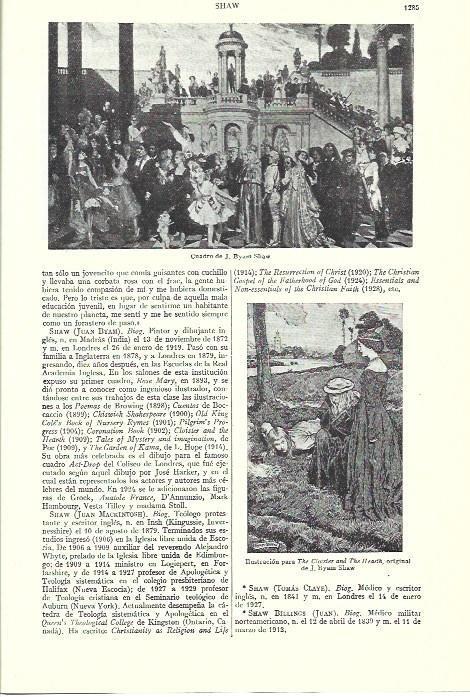 LAMINA ESPASA 39478: Cuadro e ilustracion por J. Byum 
