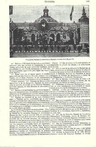 LAMINA ESPASA 39379: V Asamblea Nacional de Avicultures