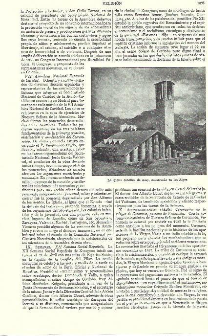 LAMINA ESPASA 39372: Iglesia de Assy en los Alpes