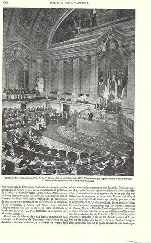 LAMINA ESPASA 39356: Reunion de la OTAN en Lisboa en 1952