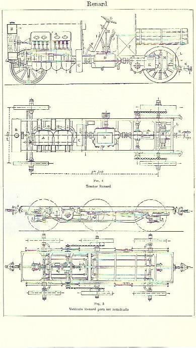 LAMINA ESPASA 39382: Vehiculo Renard para ser remodelado