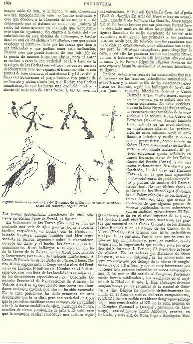 LAMINA ESPASA 39358: Figuras humans del Barranco de la Castilla