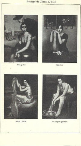 LAMINA ESPASA 39413: Mujeres pintadas por Jose Romero de Torres