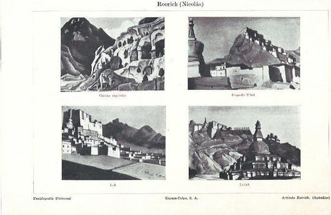 LAMINA ESPASA 39402: Obras de Nicolas Roerich