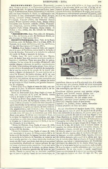 LAMINA ESPASA 39399: Catedral de Roda de Isabena