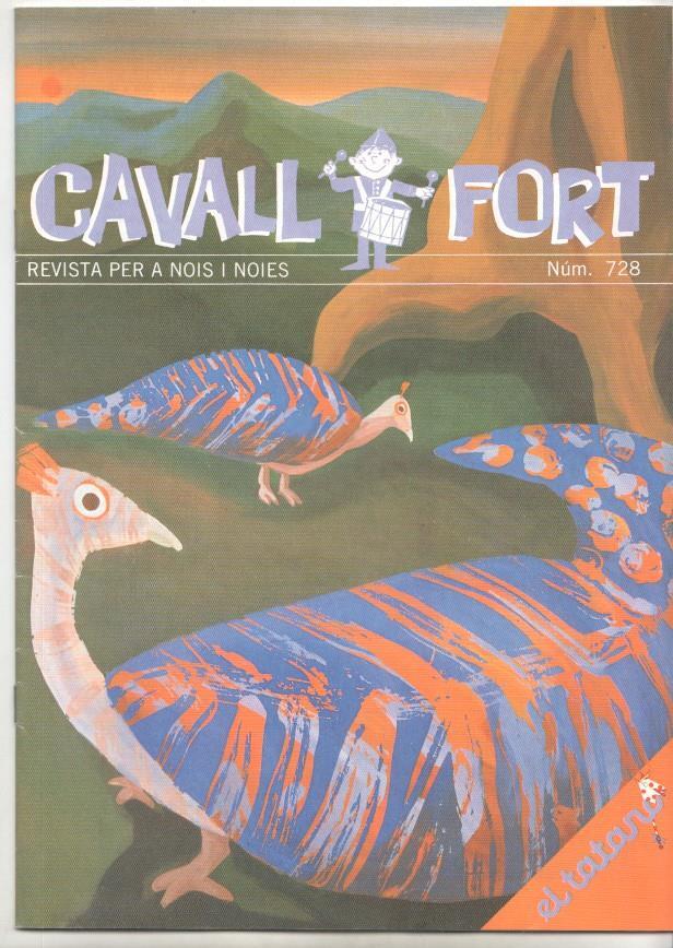 Revista: Cavall Fort num 728, nov 1992. NO INCLUYE SUPLEMENTO TATANO-14