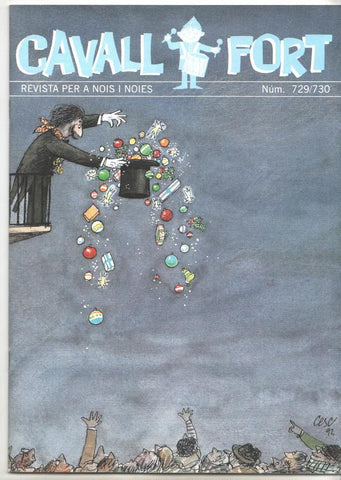 Revista: Cavall Fort num 729/730, desembre 1992 - Dossier per art de màgia (20 páginas)