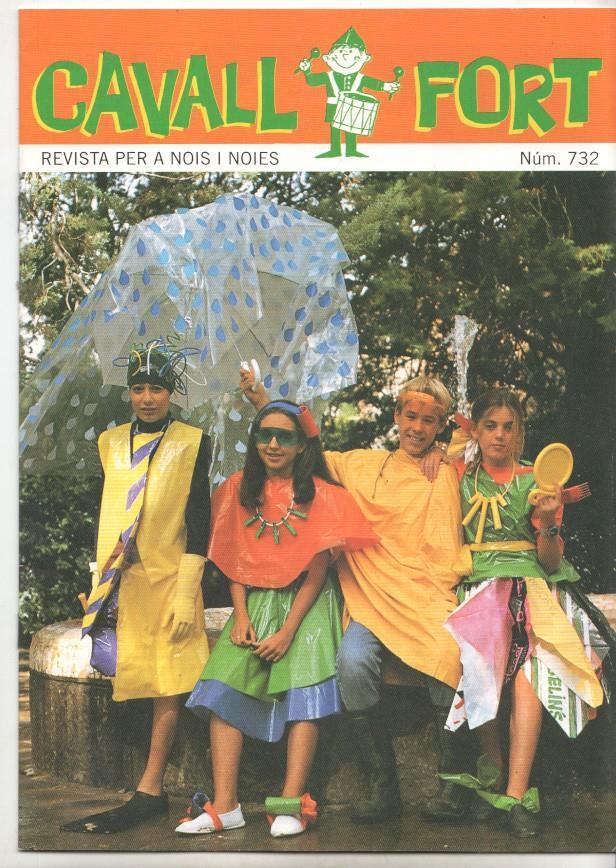 Revista: Cavall Fort num 732, gener 1993 - Un carnaval de plàstic