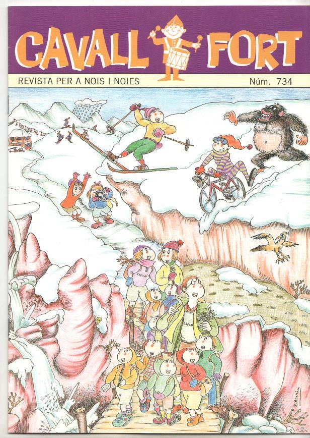 Revista: Cavall Fort num 734, febrer 1993