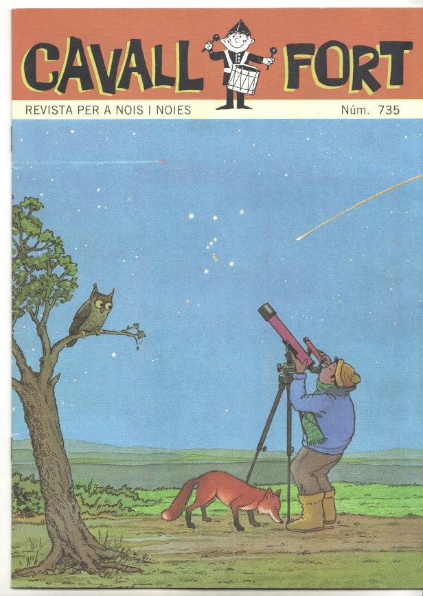 Revista: Cavall Fort num 735, febrer 1993 - Una escapada al món de la foscor