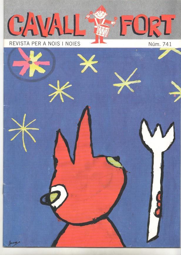 Revista: Cavall Fort num 741 juny 1993 - 9è Concurs de Portades