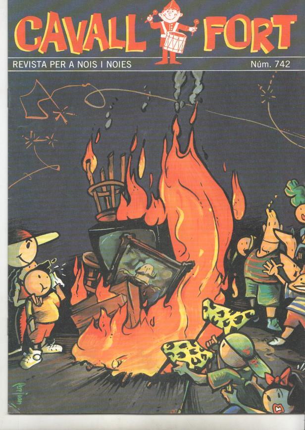 Revista: Cavall Fort num 742, juny 1993 - Nit de San Joan
