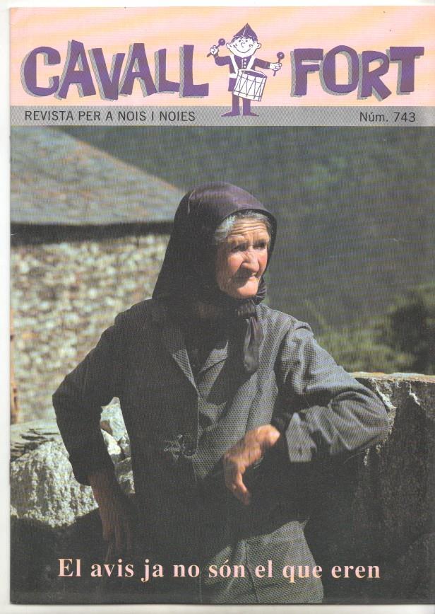 Revista: Cavall Fort num 743, juliol 1993 - Els avis ja no són el que eren