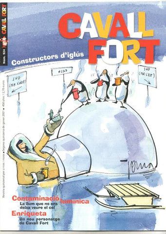 Revista: Cavall Fort num 924, gener 2001. NO INCLUYE EL SUPLEMENTO EL TATANO-63