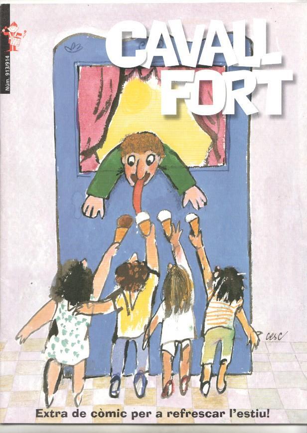 Revista: Cavall Fort num 913/914, agost 2000. Extra de còmic per a refrescar l'estiu